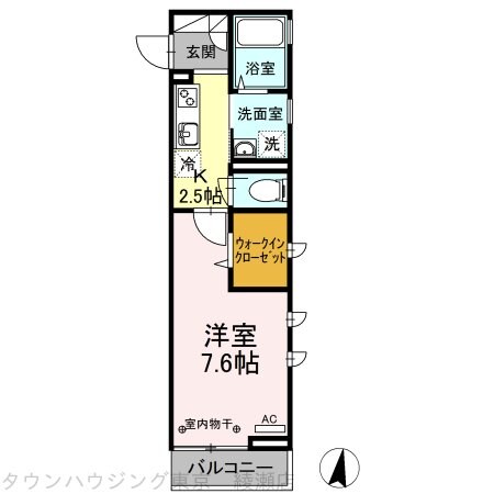 ジュール　ラフィネの物件間取画像