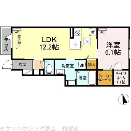アヴァンス細田の物件間取画像