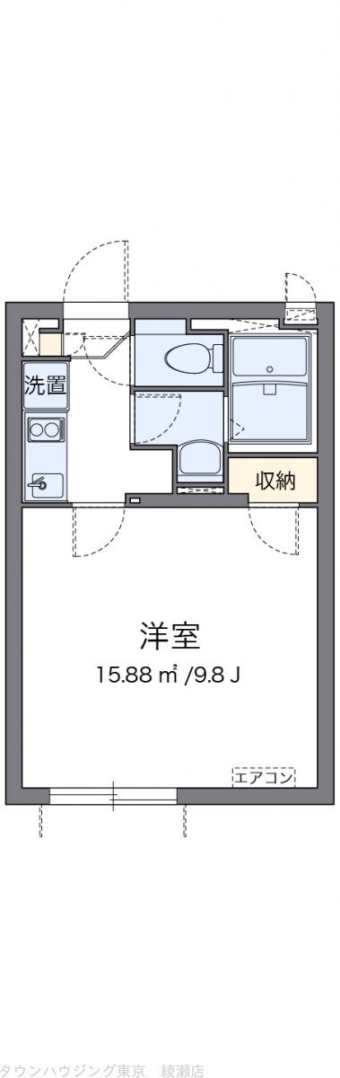 クレイノラーラIIの物件間取画像