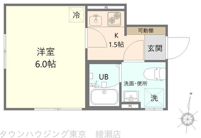 ミリアグラシア金町の物件間取画像