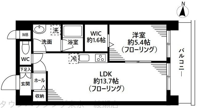 サニーコート東綾瀬の物件間取画像