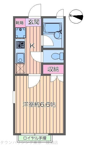 パルクステューディオ・ステラの物件間取画像