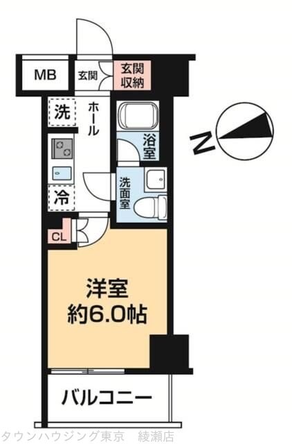 ＨＹ’ｓ綾瀬ＩＩの物件間取画像