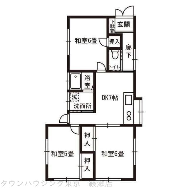 ユーハイツの物件間取画像