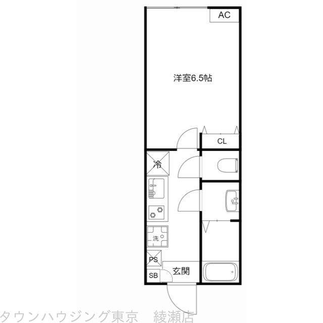 MQuarto五反野IIの物件間取画像