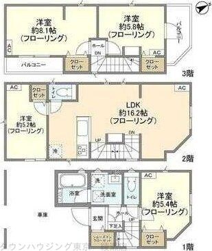 Ｋｏｌｅｔ新柴又の物件間取画像