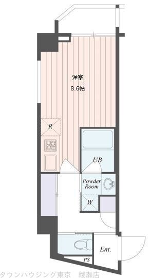 ART APARTMENT IN TOKYO NORTHの物件間取画像