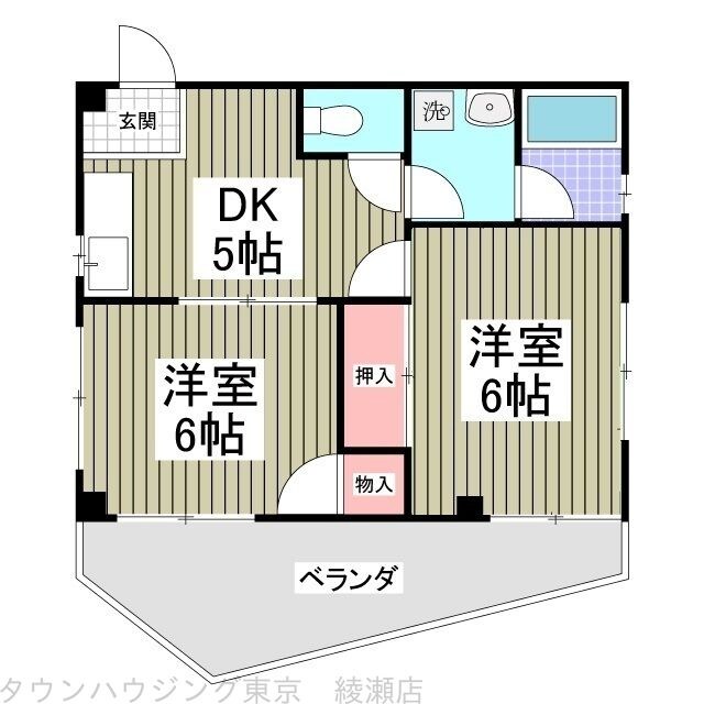 物件間取画像