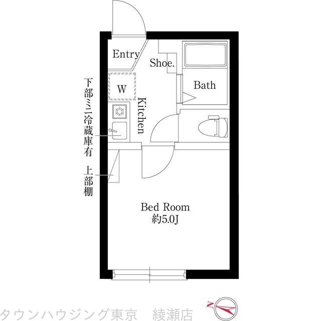 ジャスミンテラス五反野の物件間取画像