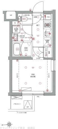 ＭＡＸＩＶ　ＨＹ’ｓ　高砂ＡＺの物件間取画像