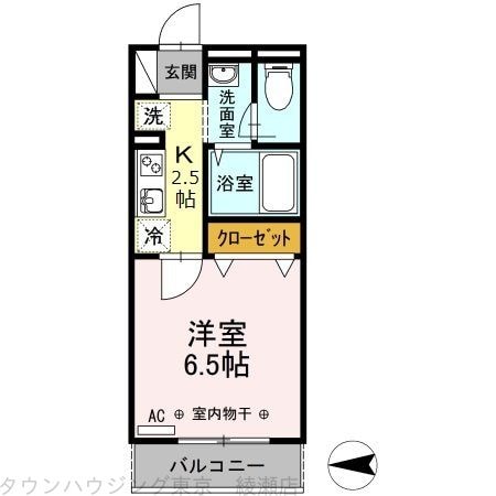 アルファ　エルの物件間取画像