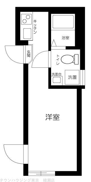 トレピアーニ青井の物件間取画像