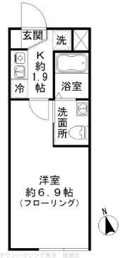 ｇｒａｎｄｉｒ西新井大師の物件間取画像