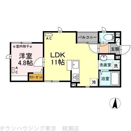 ノーバヤ　カナヤの物件間取画像