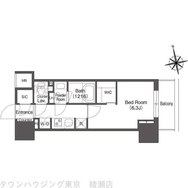 コンフォリア東上野の物件間取画像