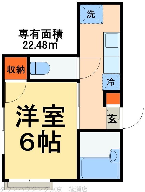 ハイツＹＡＭＡＤＡの物件間取画像