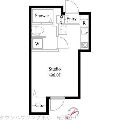 セレブラーレ町屋の物件間取画像