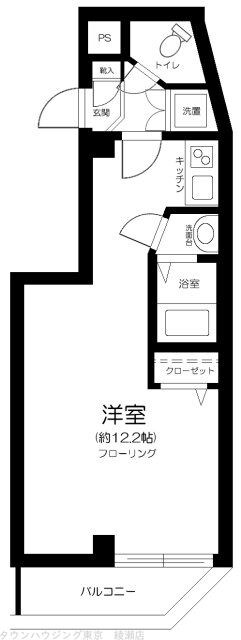 Comfort南千住の物件間取画像