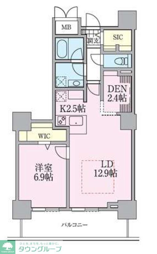 ロイヤルパークスタワー南千住の物件間取画像