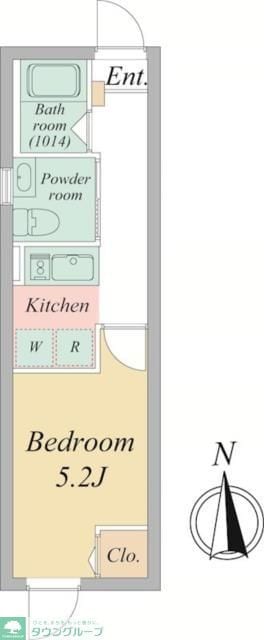 Ｔｈｅ　Ｄｏｒｃｈｅｓｔｅｒ　βの物件間取画像