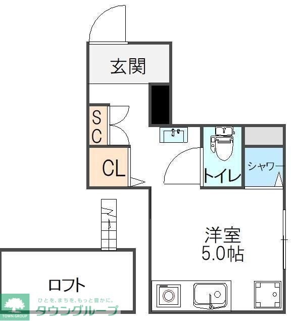 桂ビルの物件間取画像