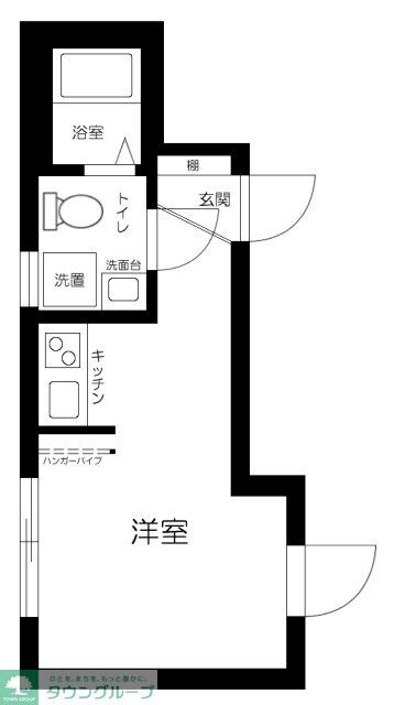 シエナ六町の物件間取画像