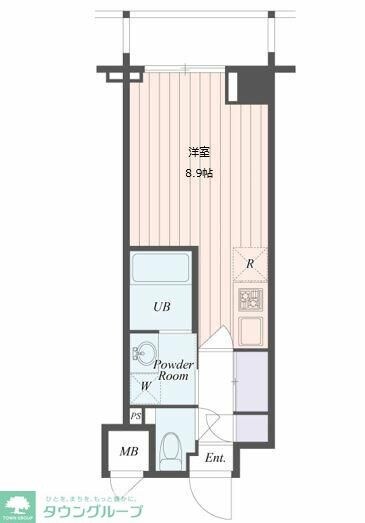 ＡＲＴ　ＡＰＡＲＴＭＥＮＴ　ＩＮ　ＴＯＫＹＯ　ＮＯＲＴＨの物件間取画像