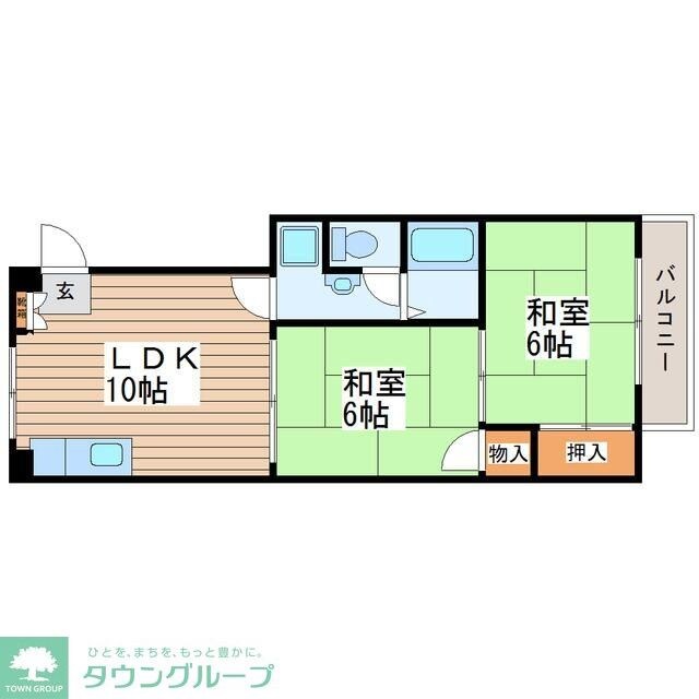 第３ハイツカトレアの物件間取画像