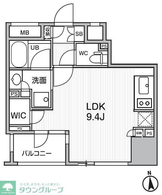 シーズンフラッツ新御徒町の物件間取画像