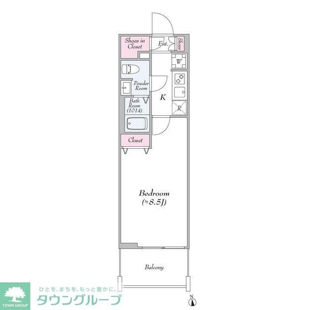 Ｌｏｇ浅草ｗｅｓｔの物件間取画像