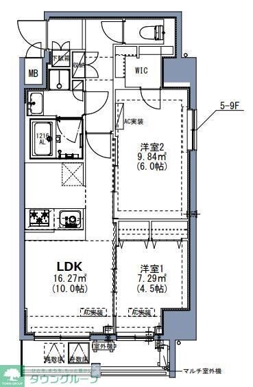 Ｓ－ＲＥＳＩＤＥＮＣＥ尾久ａｚｕｒｅの物件間取画像