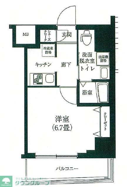 アイルプレミアム亀戸ノースの物件間取画像