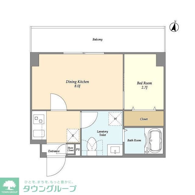 アルファコート青砥４の物件間取画像