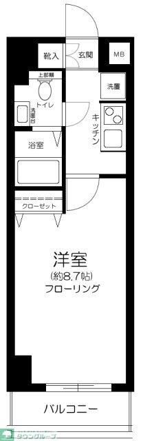 プレール・ドゥーク東京EASTIIの物件間取画像