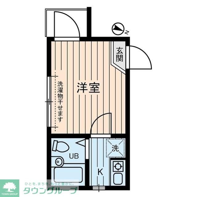 サファイア北千住の物件間取画像