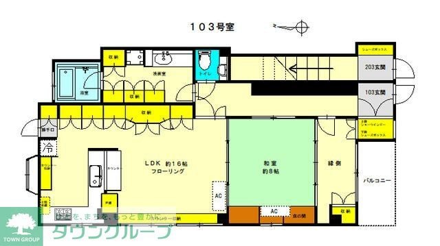 エクセルヤコウの物件間取画像