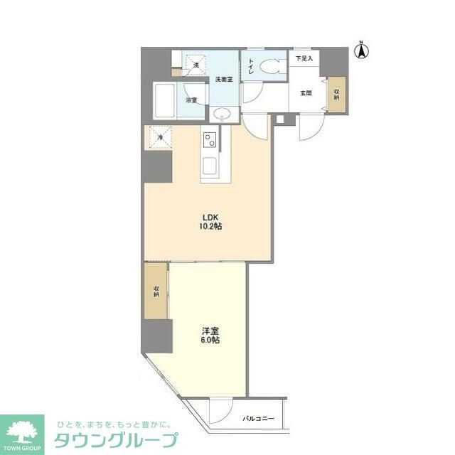 シェフルール新御徒町Iの物件間取画像