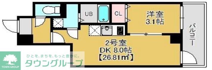 アルカンシエル東浅草の物件間取画像