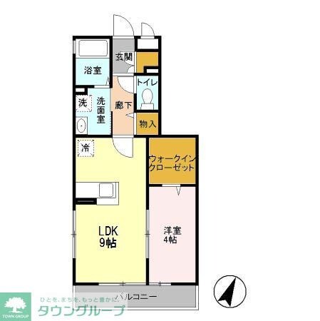 アルトテラ柴又の物件間取画像