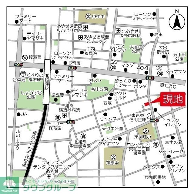 アルファコート北綾瀬２の物件内観写真