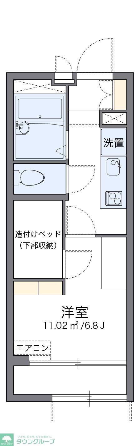 物件間取画像
