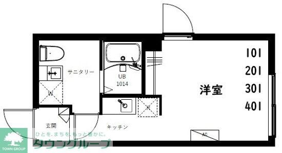 Novel　Court　西新井の物件間取画像
