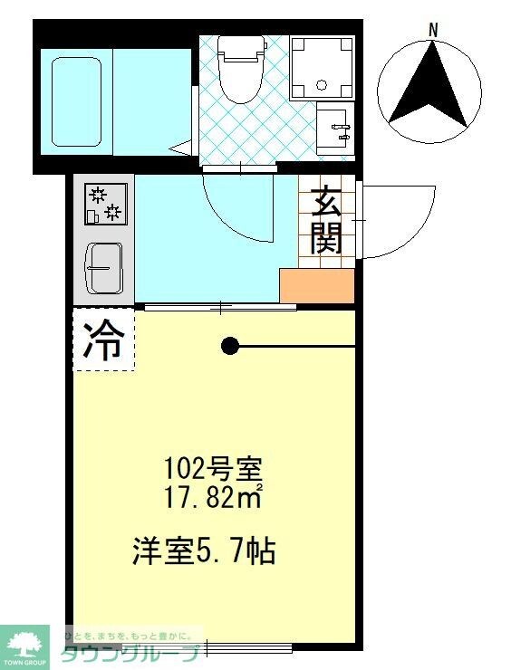 アンセス堀切菖蒲園の物件間取画像