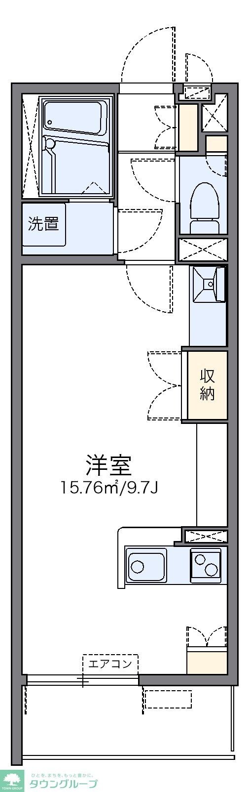 物件間取画像