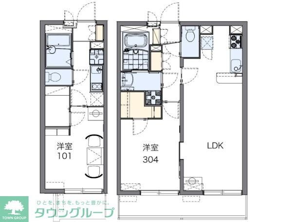 レオパレスリバーサイド五反野の物件内観写真