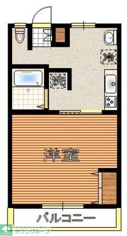 山一西亀有ビルの物件間取画像