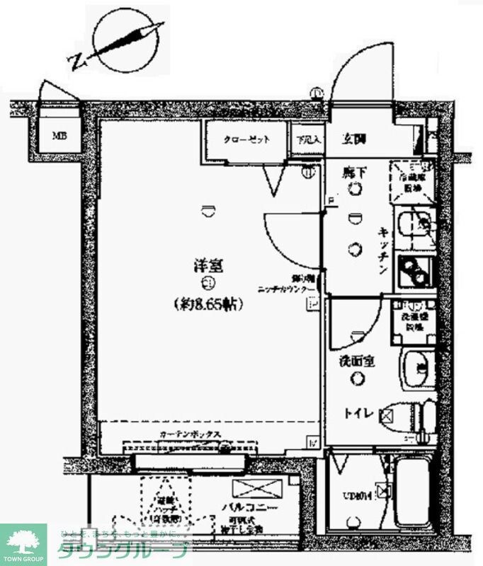グランドエグザ親水公園Iの物件間取画像