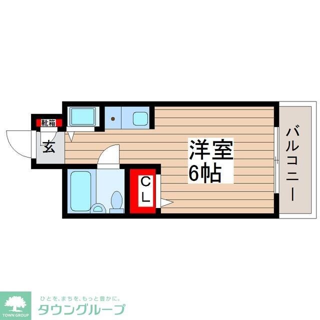 モンシェール新小岩の物件間取画像