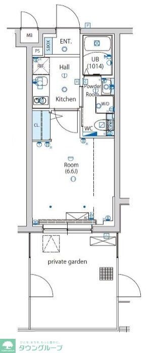 エストゥルース亀有の物件間取画像