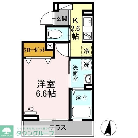 メゾンサニーサイドの物件内観写真